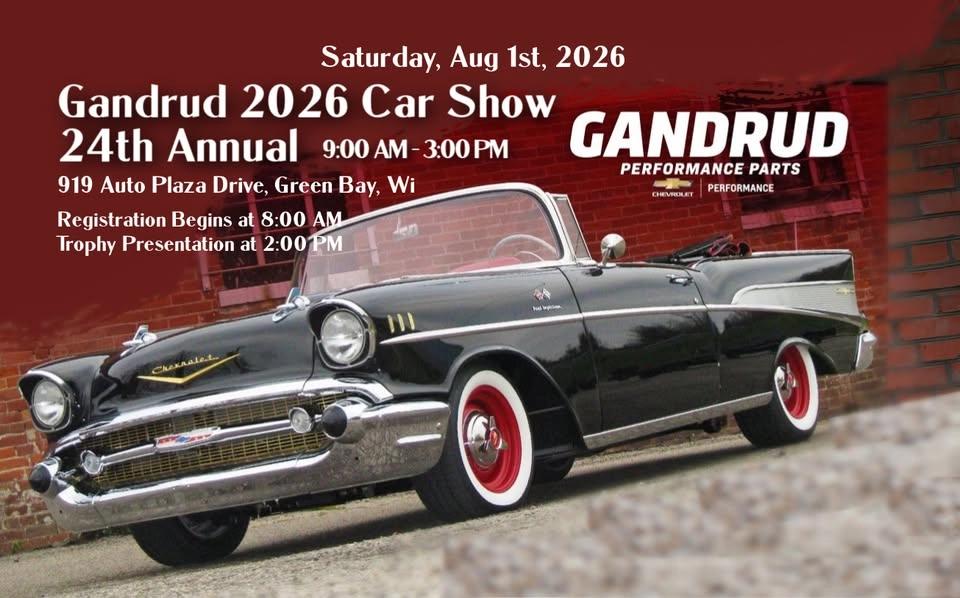 Gandrud 2026 Car Show 24th Annual