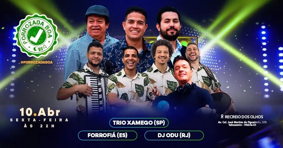 Forrozada Boa - Trio Xamego - Forrofiá - DJ Odu