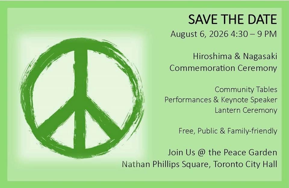 Hiroshima Nagasaki Commemoration Ceremony 2026
