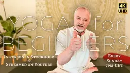 19-20PM | Easy Yoga for Beginners | 60min | with Jonathan