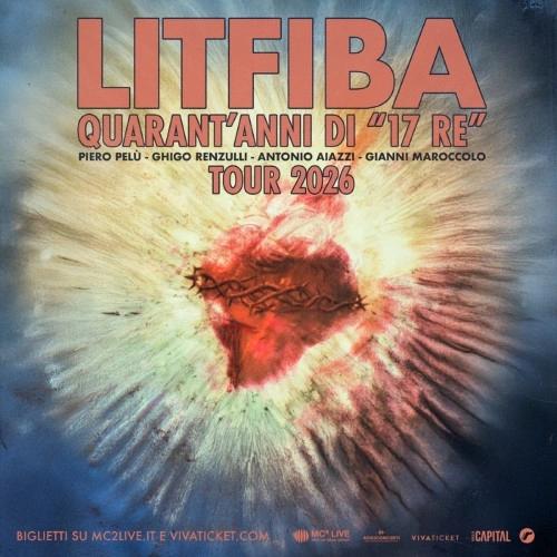 Roma | Litfiba in Concerto per il Tour 'Quarant'anni di 17 Re'.