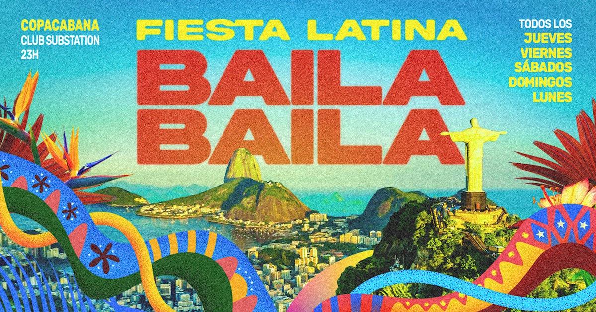 Fiesta Latina Baila Baila | Baile De Reggaeton 11 Julio