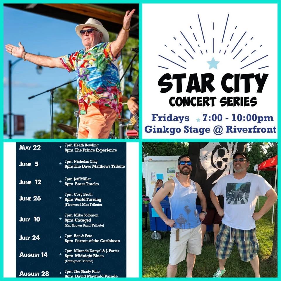 Ben & Pete Opening at the Star City Concert Series July 24!