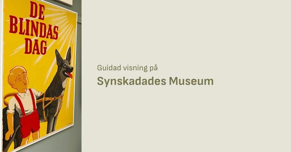 SRF Go: Guidad visning på Synskadades Museum i Stockholm