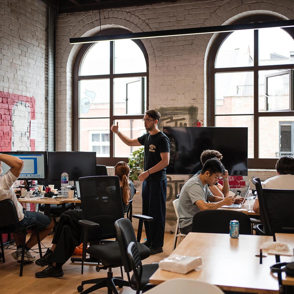 AI Builder co-working with FLock