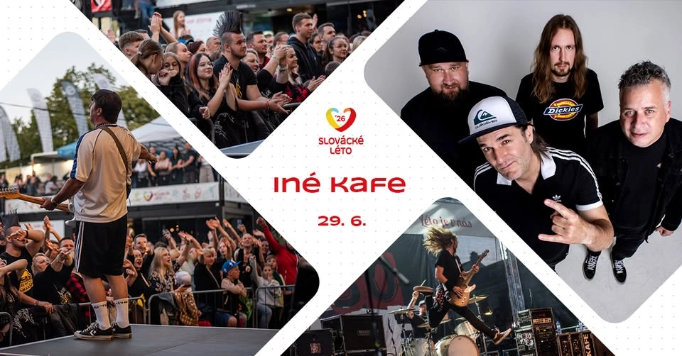 Iné Kafe a Focus rock na Slováckém létě 2026