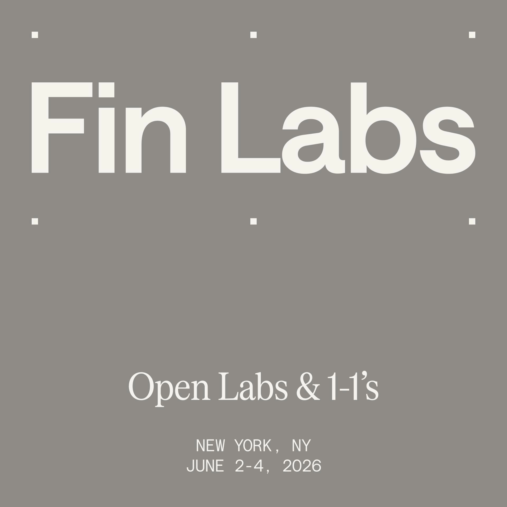 Book a demo at Fin Labs New York