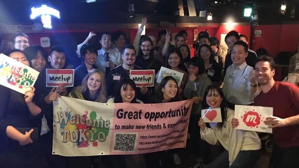 💘Girls free❤️ International 30's 20's Meetup Tokyo🍾 AllUCanDrink Shibuya 国際交流
