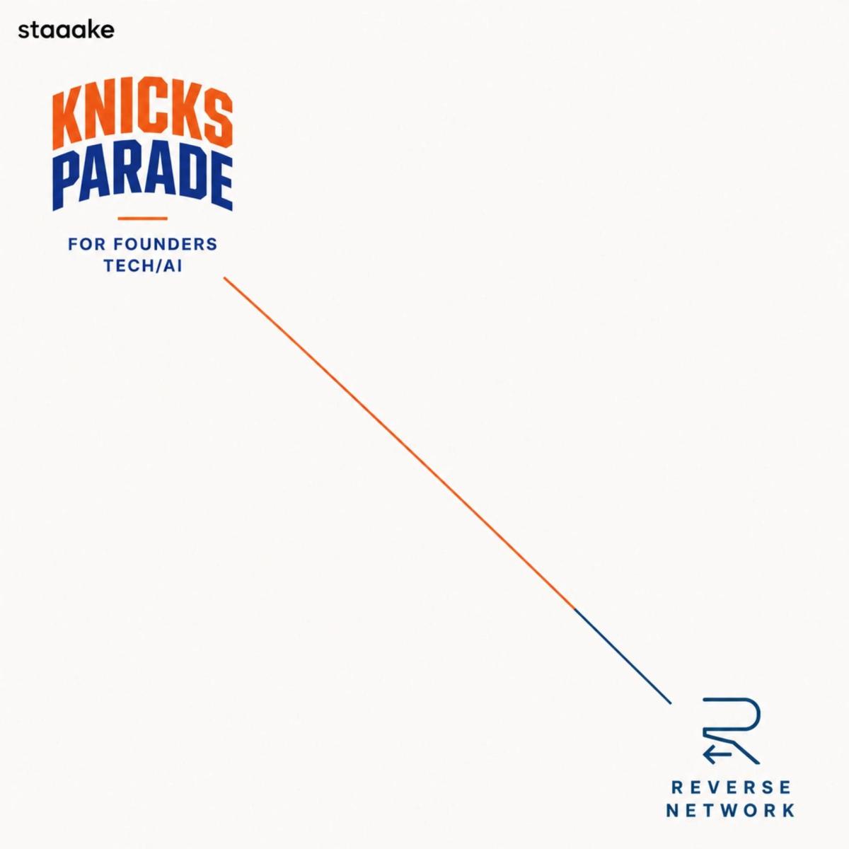 Knicks Parade for Tech/AI founders & friends — Reverse Network Meet