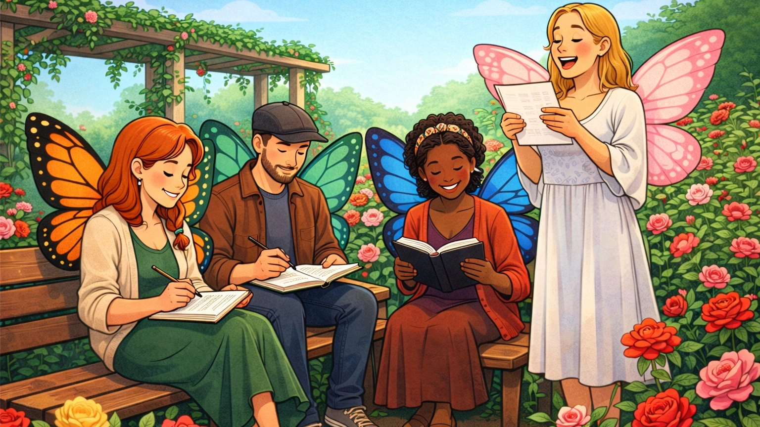 📸 Photo Walk & Poetry in the Park 🌿📖 – Social Butterfly Club 🦋