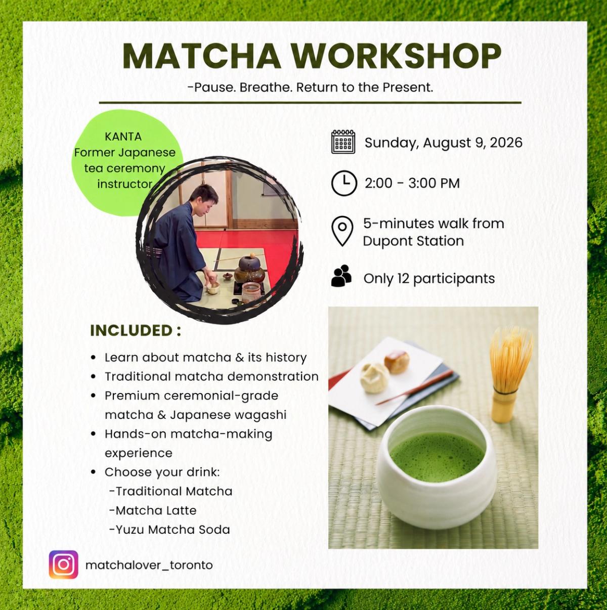 Matcha Workshop