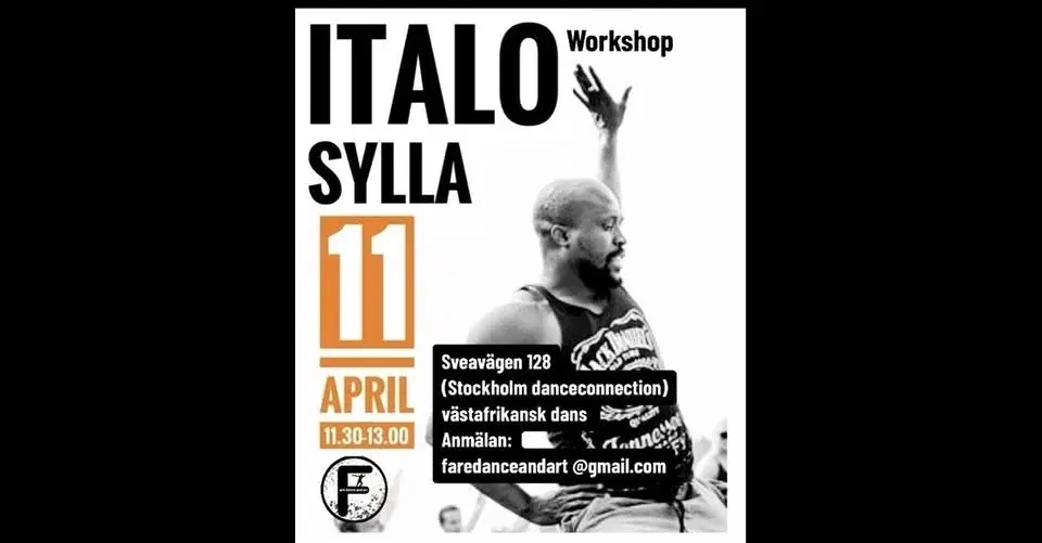 WORKSHOP DANSA MED ITALO