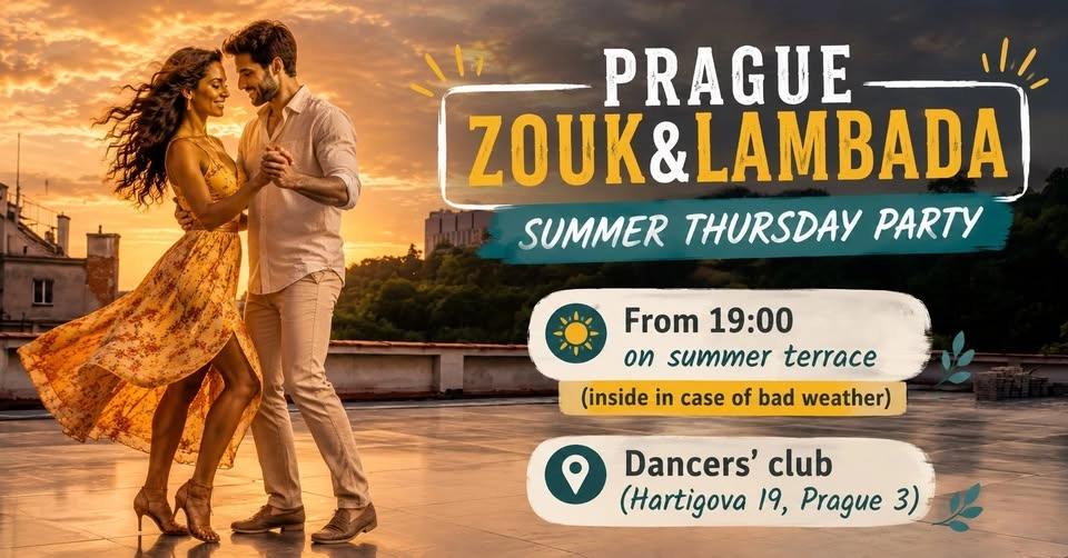 Prague ZOUK&LAMBADA summer Thursday party