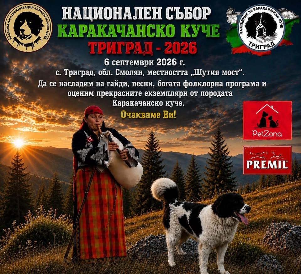 Национален събор Каракачанско куче Триград 2026