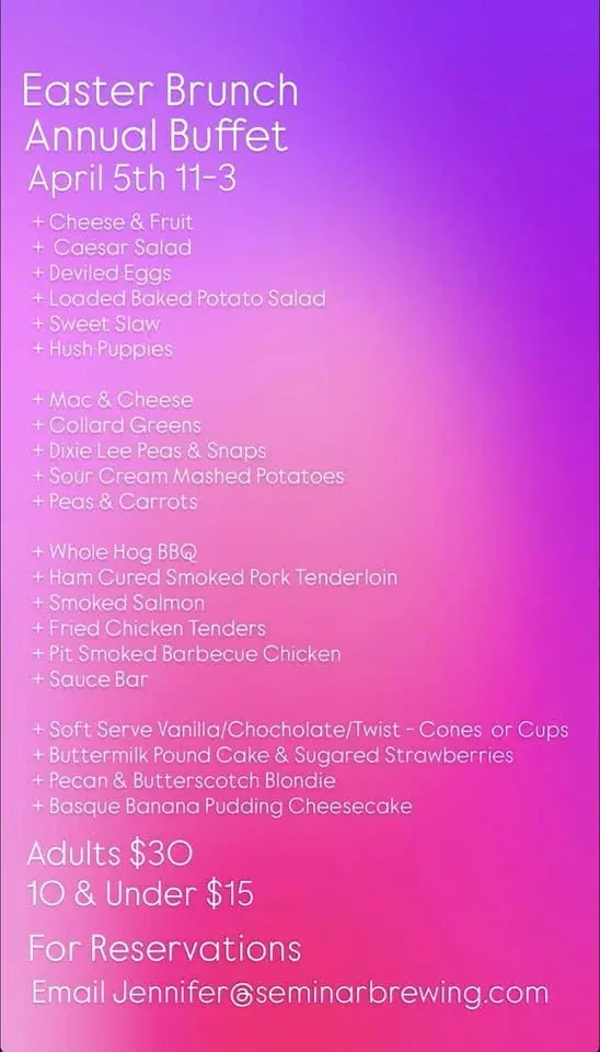 Annual Easter Brunch Buffet