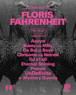 RADION invites Floris Fahrenheit
