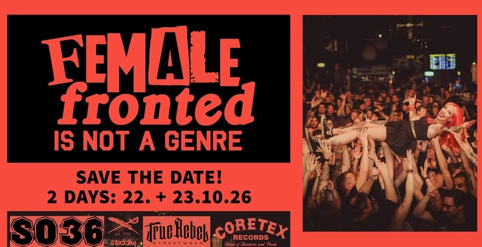 Female Fronted is not a Genre - Hardcore / Punk Festival Tag 2