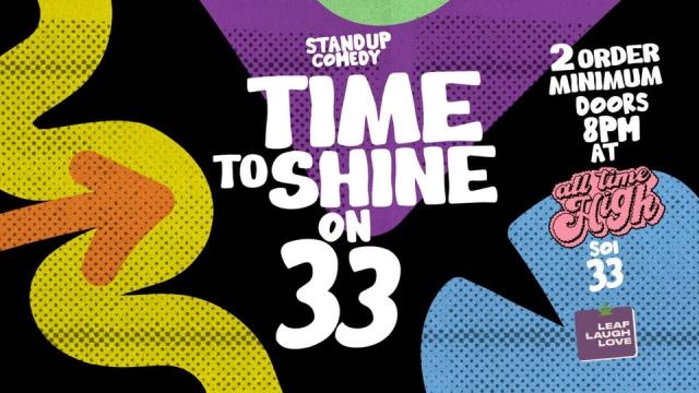 Time To Shine Comedy at All Time High Soi 33