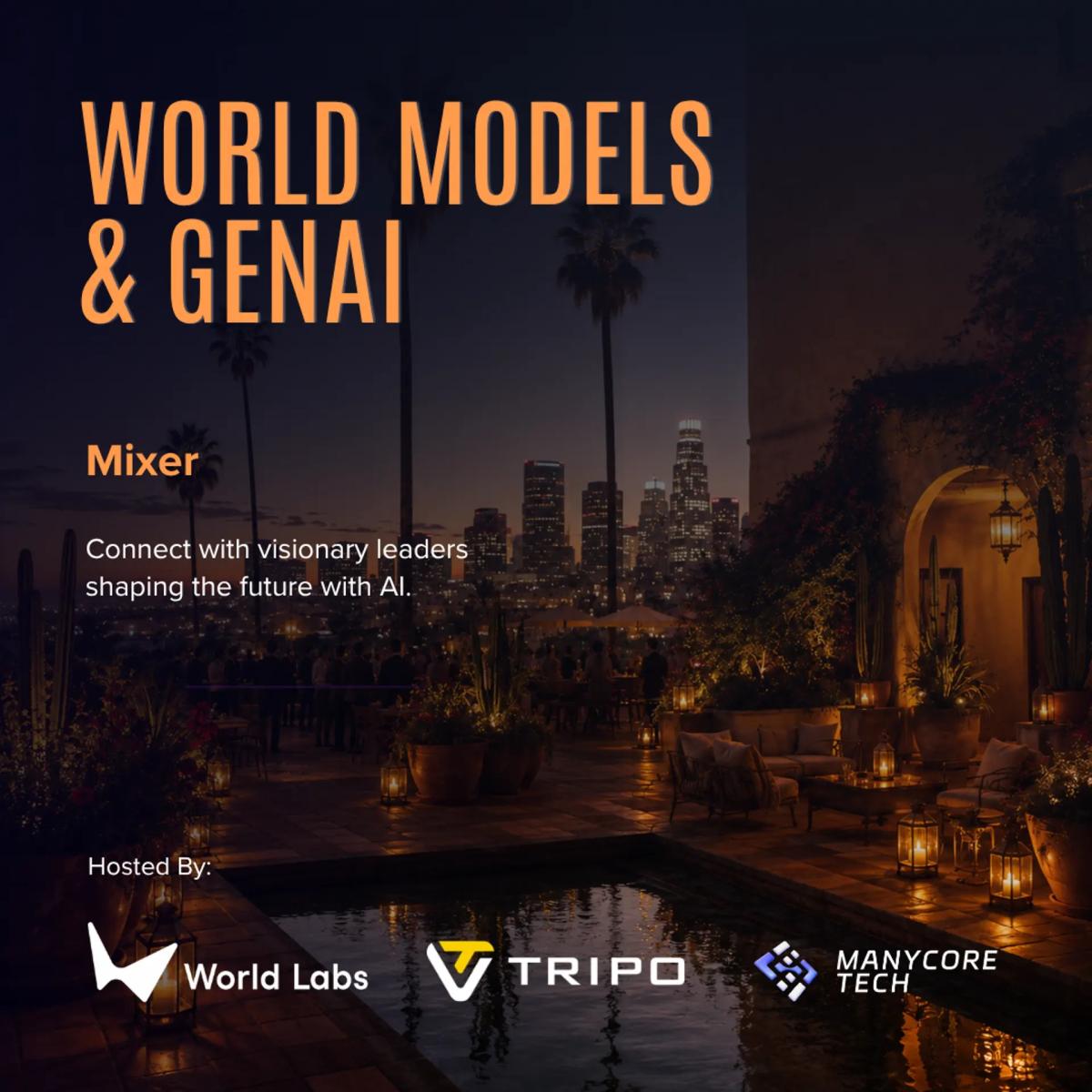 World Models & GenAI Mixer @ SIGGRAPH