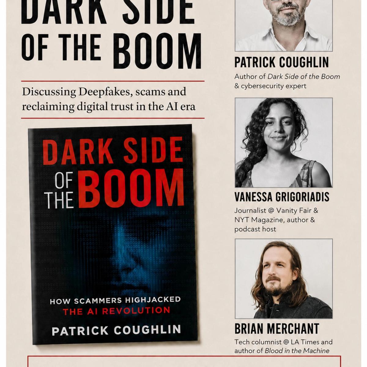 Book Launch: Dark Side of the Boom by Patrick Coughlin