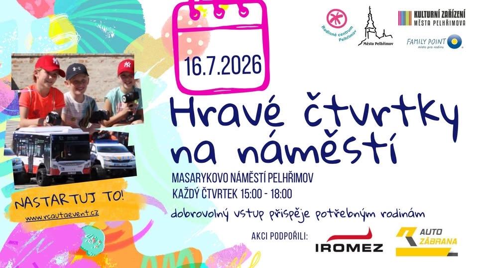 NASTARTUJ TO! Hravé čtvrtky na náměstí