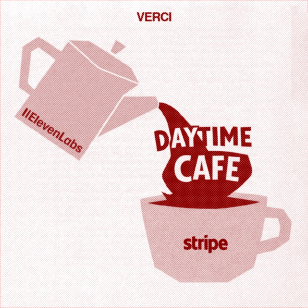 Stripe x ElevenLabs Daytime Café at Verci