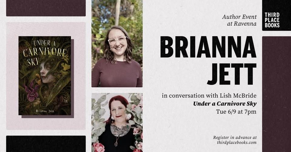 Brianna Jett with Lish McBride — 'Under a Carnivore Sky'