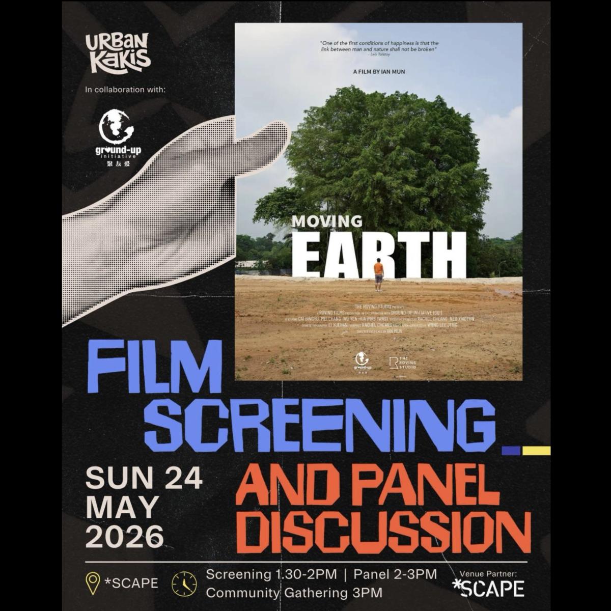 Moving Earth: Film Screening & Panel Discussion