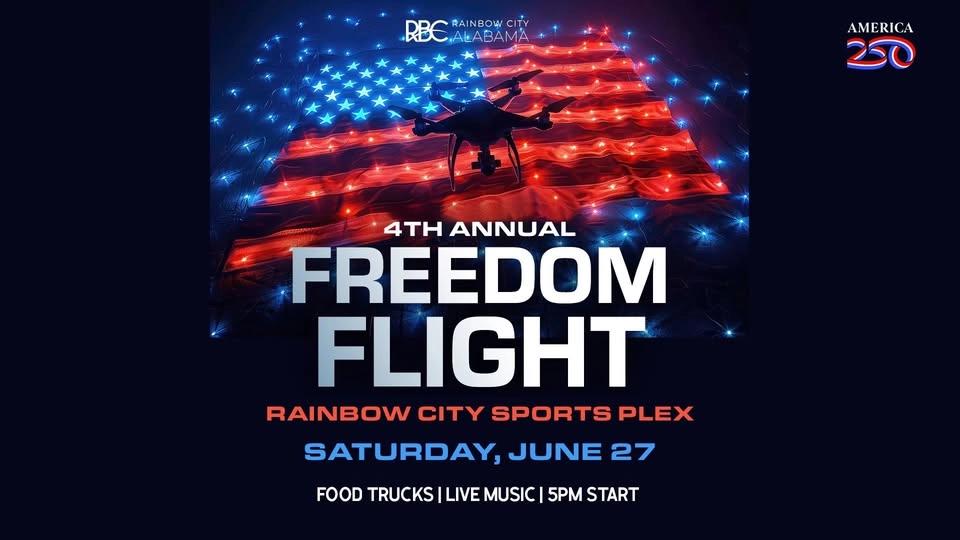 RBC's 4th Annual Freedom Flight Drone Show
