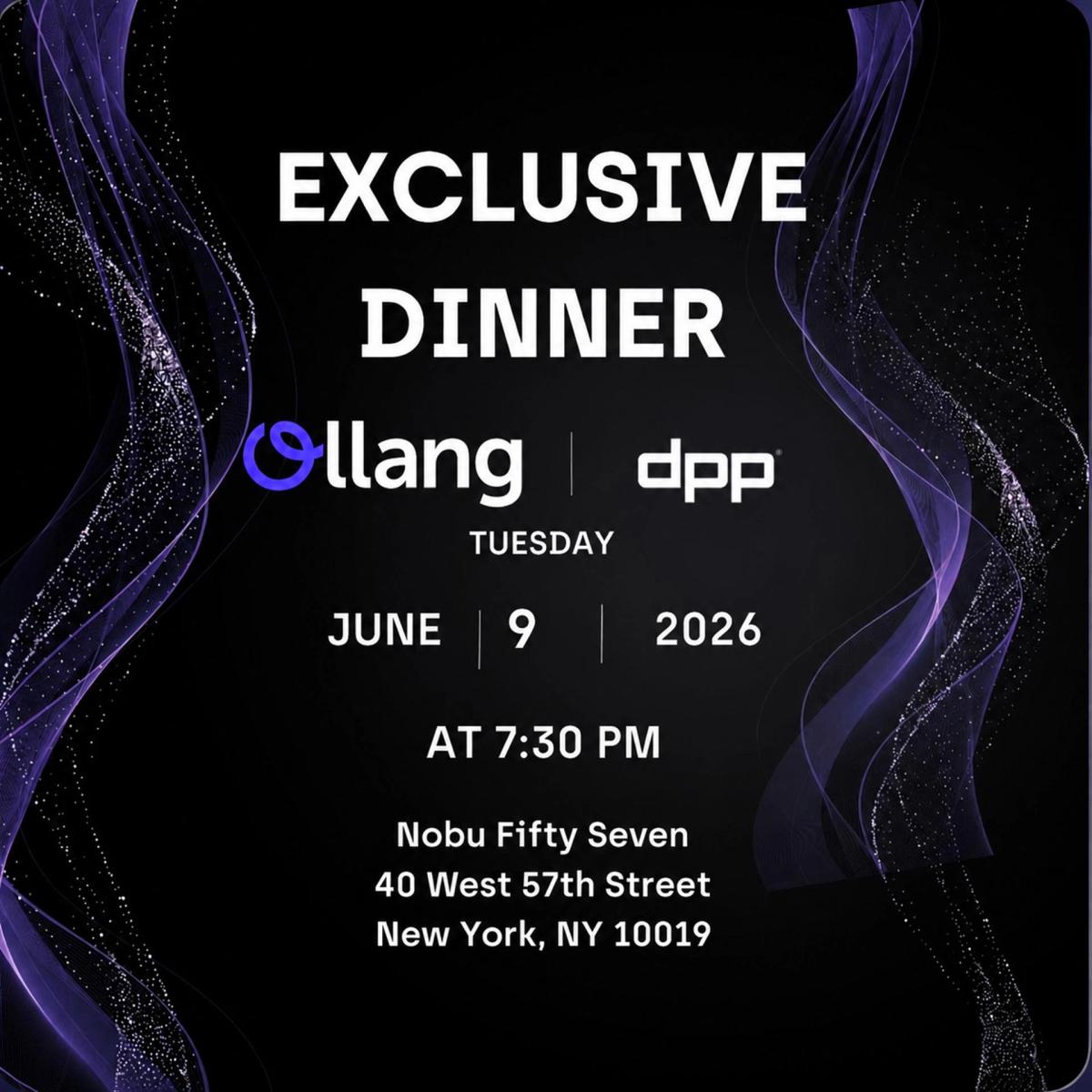 Invitation-Only Dinner & Cocktails | DPP Media Supply Festival 2026
