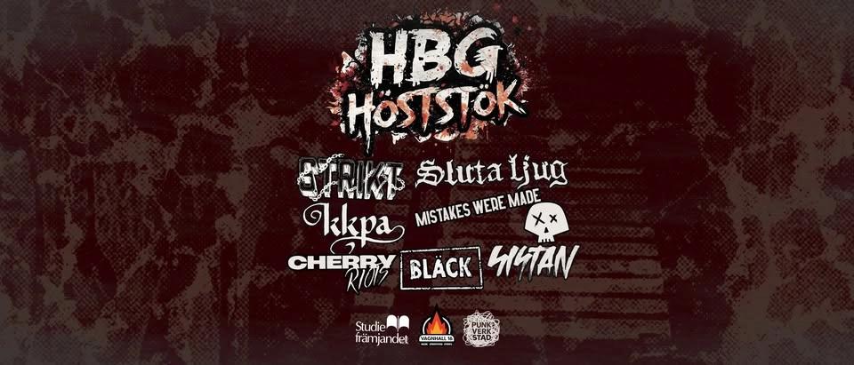 HBG HÖSTSTÖK 2026 // Punkrock på Vagnhall 16 Vol. 3