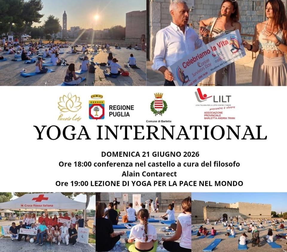 Yoga Day 🌷🌏Yoga per la pace nel mondo