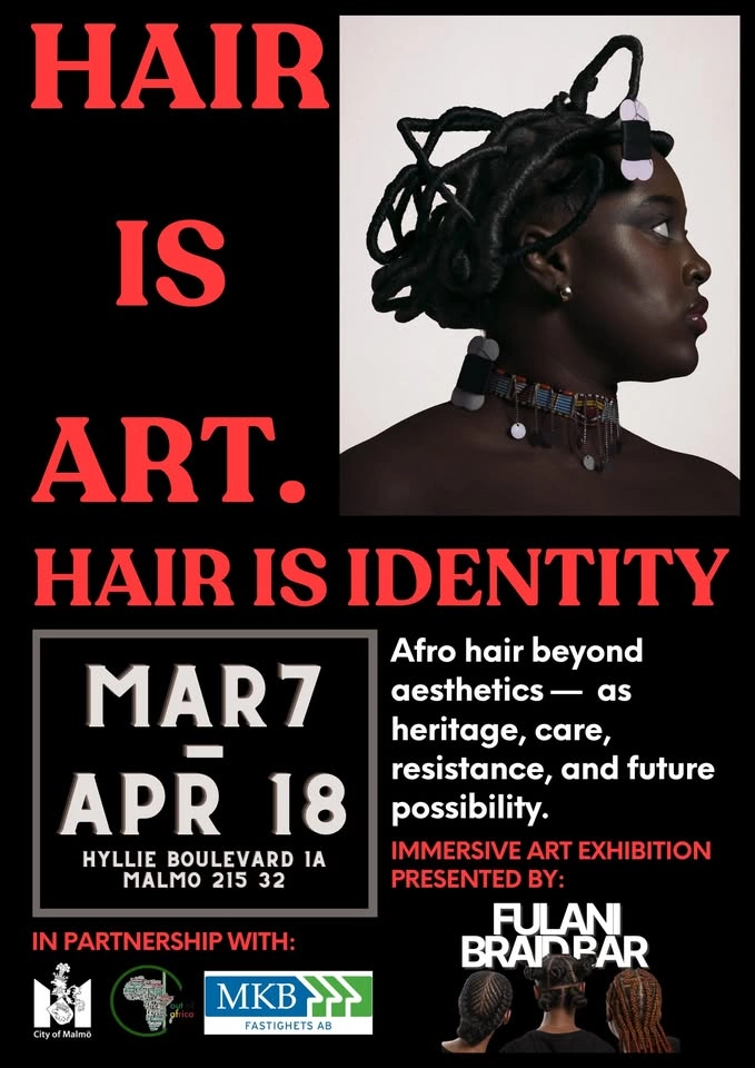 HAIR IS ART, HAIR IS IDENTITY UTSTÄLLNING