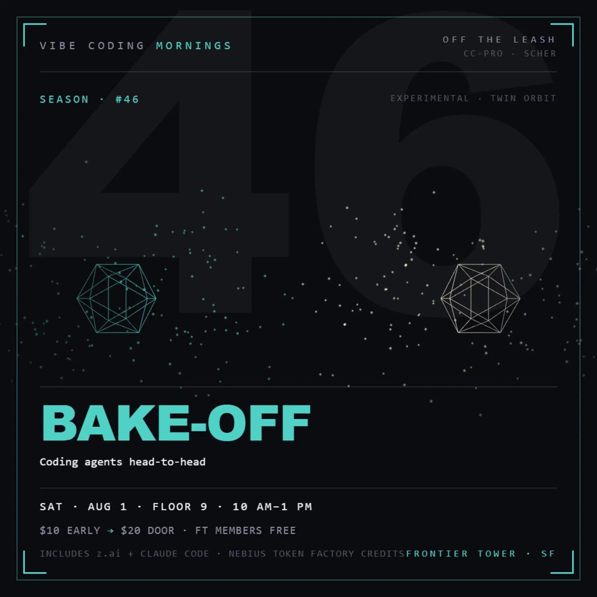 VCN #46: Bake-Off