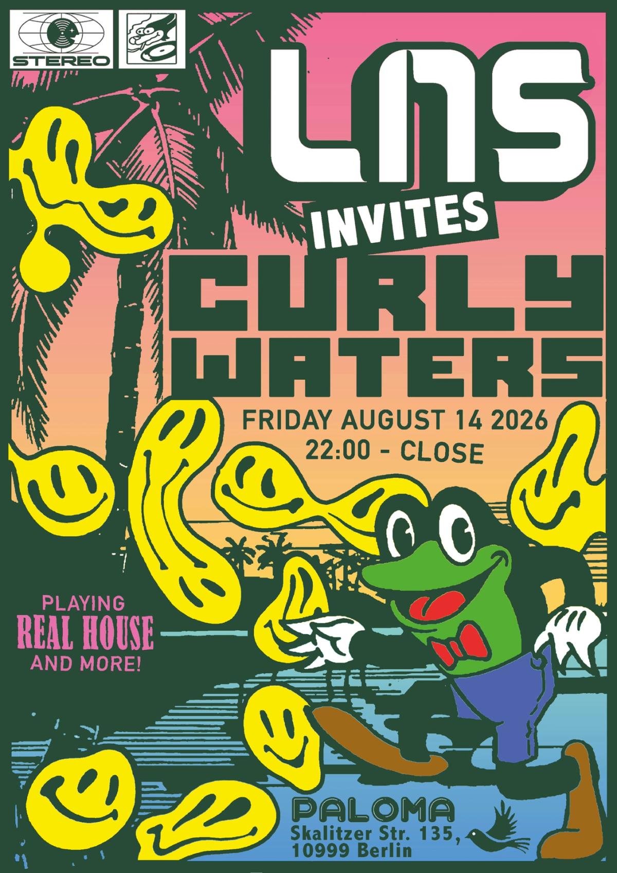 LNS invites Curly Waters