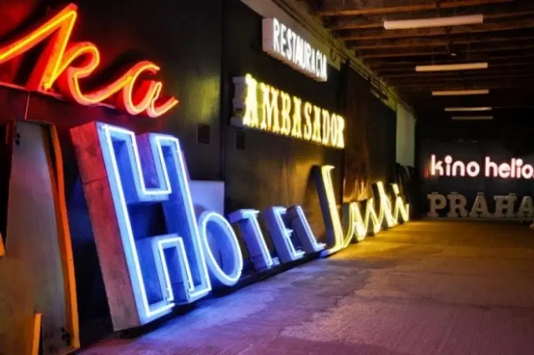 The Permanent Exhibition of The Muzeum Neonów