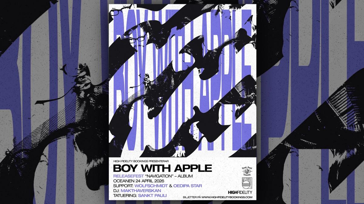 BOY WITH APPLE - RELEASEFEST/Support: WOLFSCHMIDT