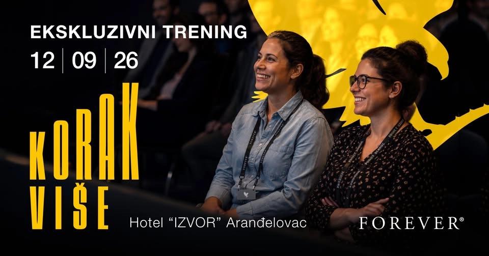 KORAK VIŠE – Ekskluzivni trening
