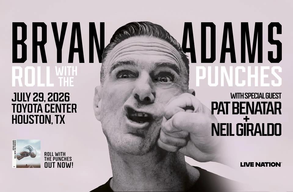 Bryan Adams: Roll with the Punches w/ guest Pat Benatar & Neil Giraldo