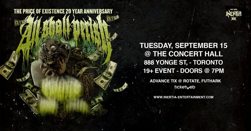 All Shall Perish + GUESTS