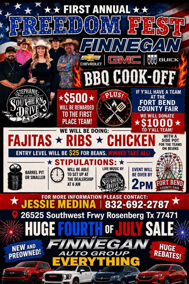Finnegan 4th of July Cook off