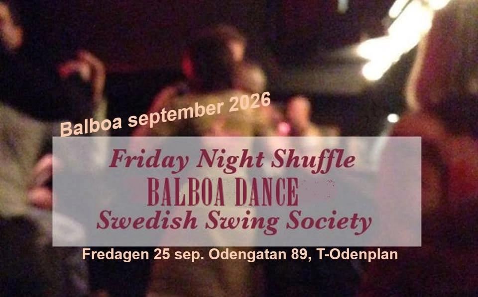 Friday Night Shuffle september 2026