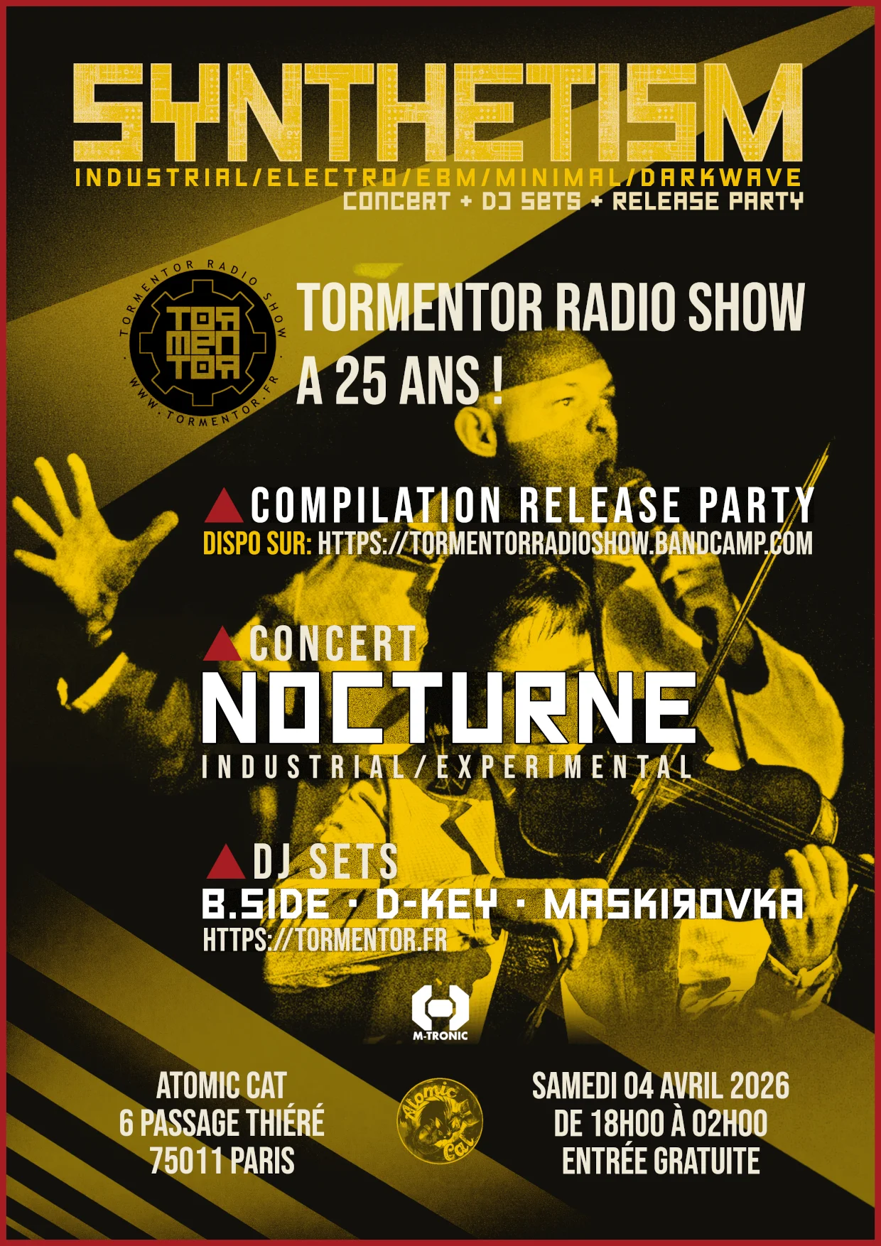 SYNTHETISM #02: Nocturne ✜ B-Side ✜ D.Key ✜ Maskirovka