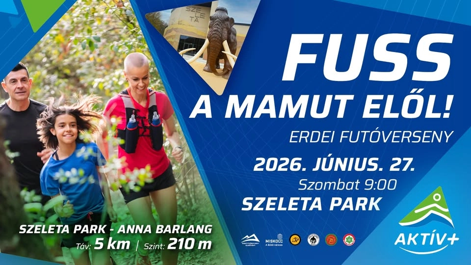 🦣 Fuss a mamut elől! - erdei futóverseny 🏃♀️🏃♂️