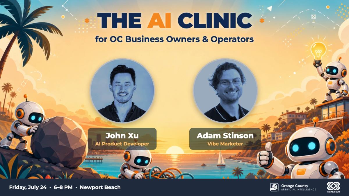 AI Clinic for OC Business Owners & Operators