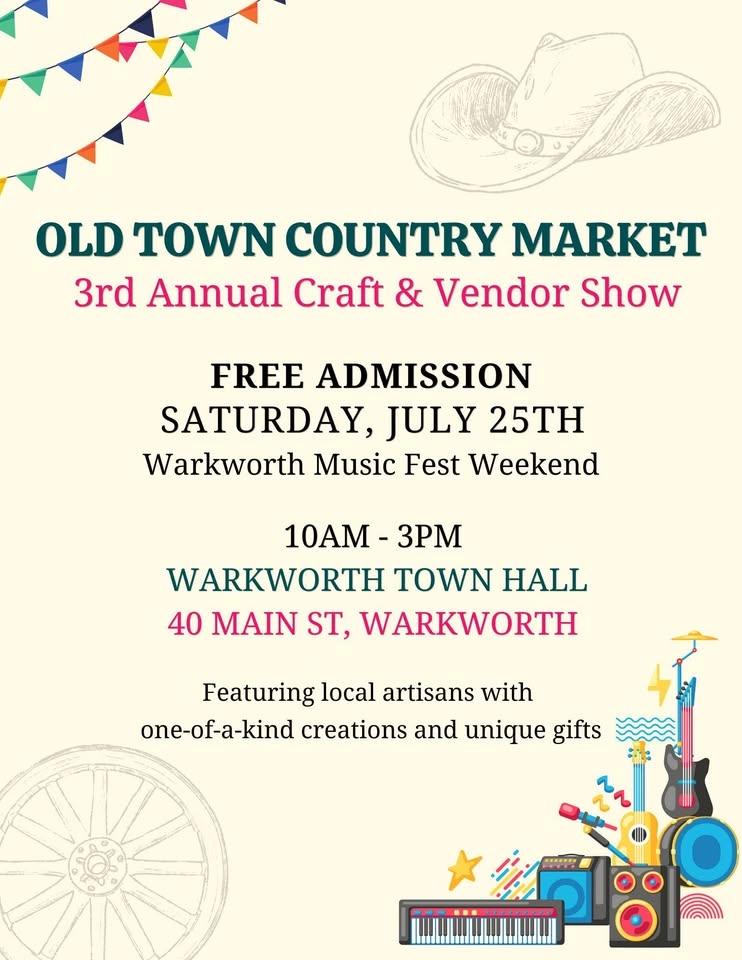 3rd Annual Old Town Country Market