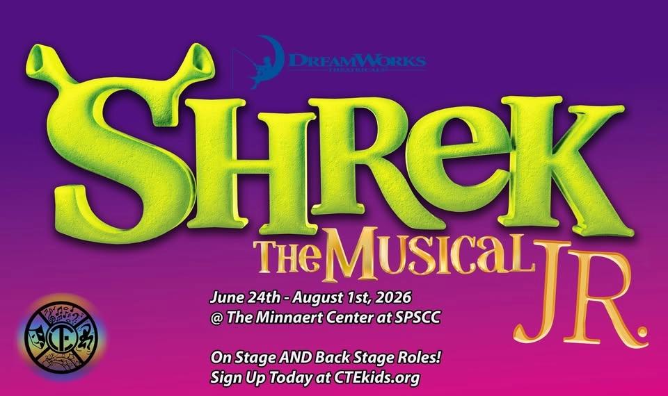Shrek, The Musical Jr, presented by Creative Theatre Experience