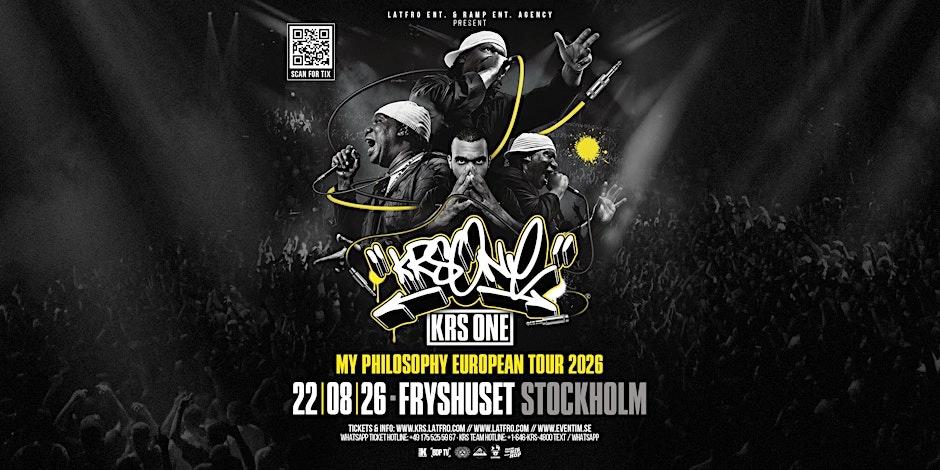 KRS One Live in Stockholm