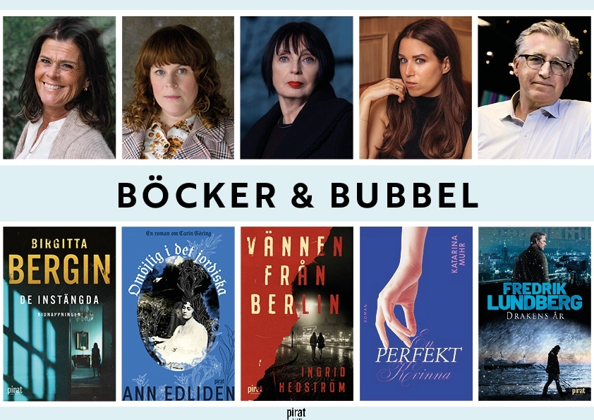 Författarkväll med Piratförlaget