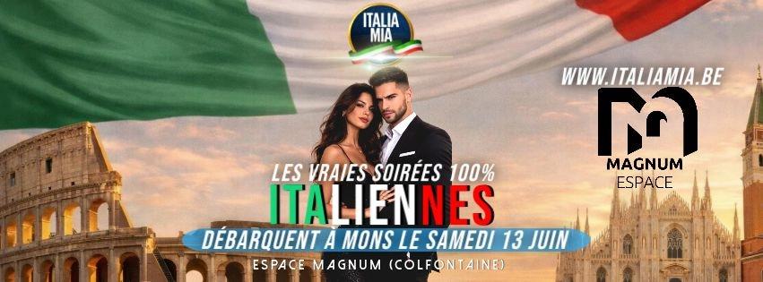 ITALIA MIA 2026 "les vraies soirées 100% Italiennes"